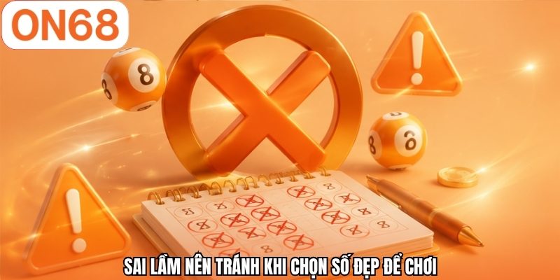 Sai lầm nên tránh khi chọn số đẹp để chơi